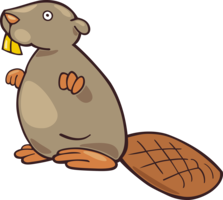 animals & Beaver free transparent png image.