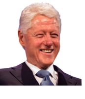 celebrities & bill clinton free transparent png image.