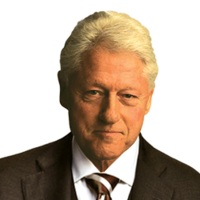 celebrities & Bill Clinton free transparent png image.