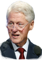 celebrities & Bill Clinton free transparent png image.