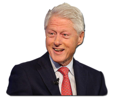 celebrities & Bill Clinton free transparent png image.