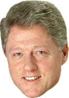 celebrities & bill clinton free transparent png image.