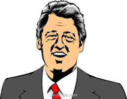 celebrities & bill clinton free transparent png image.