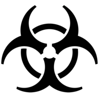 symbols & Biohazard free transparent png image.