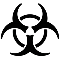 symbols & Biohazard free transparent png image.