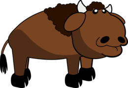 animals & bison free transparent png image.