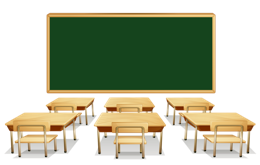 furniture & blackboard free transparent png image.