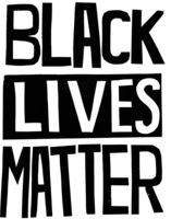 words phrases & Black Lives Matter free transparent png image.