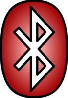 logos & Bluetooth free transparent png image.
