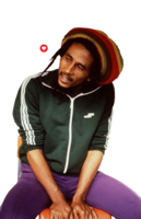 celebrities & Bob Marley free transparent png image.