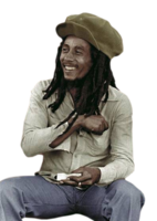 celebrities & Bob Marley free transparent png image.