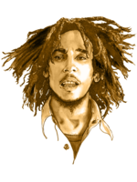 celebrities & bob marley free transparent png image.