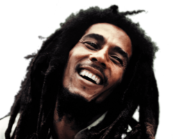 celebrities & Bob Marley free transparent png image.