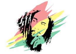 celebrities & bob marley free transparent png image.