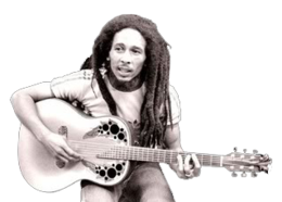 celebrities & Bob Marley free transparent png image.