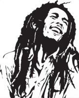 celebrities & Bob Marley free transparent png image.