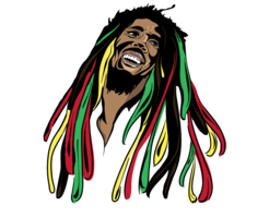 celebrities & bob marley free transparent png image.