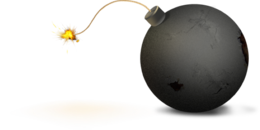 weapons & bomb free transparent png image.