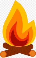 nature & Bonfire free transparent png image.