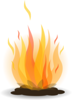 nature & Bonfire free transparent png image.