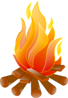 nature & Bonfire free transparent png image.