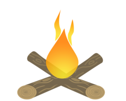 nature & bonfire free transparent png image.