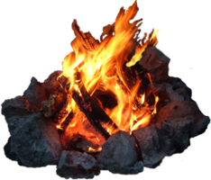 nature & Bonfire free transparent png image.