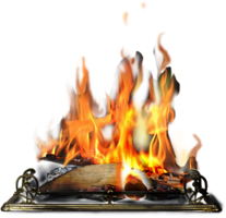 nature & Bonfire free transparent png image.