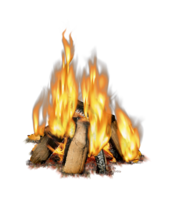 nature & Bonfire free transparent png image.