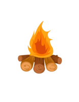 nature & Bonfire free transparent png image.