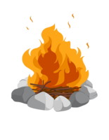 nature & bonfire free transparent png image.