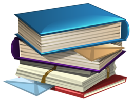 objects & book free transparent png image.