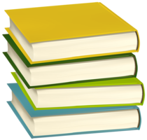 objects & book free transparent png image.