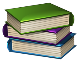 objects & book free transparent png image.