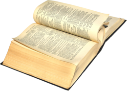 objects & book free transparent png image.