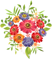 flowers & Bouquet of flowers free transparent png image.