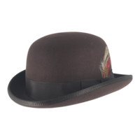 clothing & Bowler hat free transparent png image.