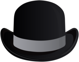 clothing & Bowler hat free transparent png image.