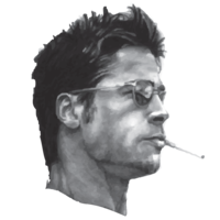 celebrities & Brad Pitt free transparent png image.