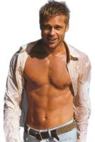 celebrities & Brad Pitt free transparent png image.