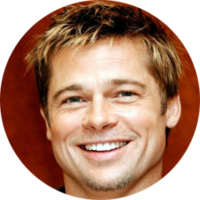 celebrities & brad pitt free transparent png image.