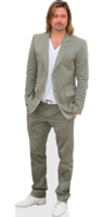 celebrities & brad pitt free transparent png image.