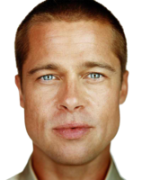 celebrities & Brad Pitt free transparent png image.