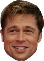 celebrities & Brad Pitt free transparent png image.