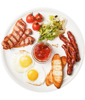 food & breakfast free transparent png image.