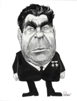 celebrities & Leonid Brezhnev free transparent png image.