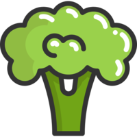 vegetables & Broccoli free transparent png image.