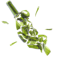 food & Broken bottle free transparent png image.