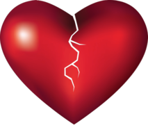 symbols & Broken heart free transparent png image.