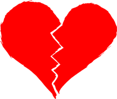 symbols & Broken heart free transparent png image.